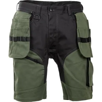 Pánské oblečení CERVA Keilor montérkové kraťasy - šortky Barva: olivová, Velikost: 52 5637_52