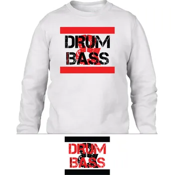 Pánská mikina DNB mikina pánská "Old stripes" Velikost: M, Barva: Bílá - Design 1