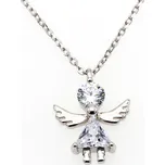 NUBIS® Střibrný náhrdelník andílek - NB-2189