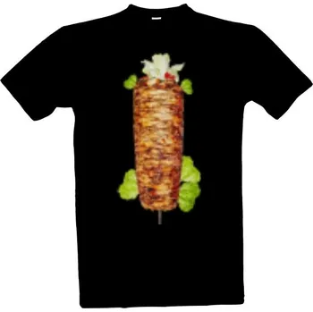 Pánská móda Tričko s potiskem Kebab pánské