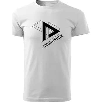 Pánské tričko Tričko neurofunk pánské "Epic" Velikost: 4XL, Barva: Bílá