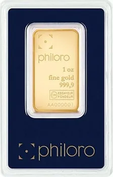 Valcambi SA philoro Zlatý slitek 1 Oz  31,1 g
