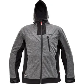 pracovní mikina CERVA HUYER softshellová bunda Barva: šedá, Velikost: XL 5646_XL3