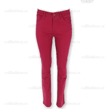 Dámské džíny Ky Creation TH1124-7 kalhoty/104097 barva: bordó, velikost: 36
