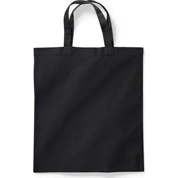 Sportovní taška Trikon Plátěná taška s krátkým uchem univerzální Černá