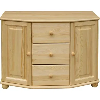 Komoda Komoda Classic 171, KB Výběr moření: Bezbarvý Lak, Druh dřeva: Borovicový masiv