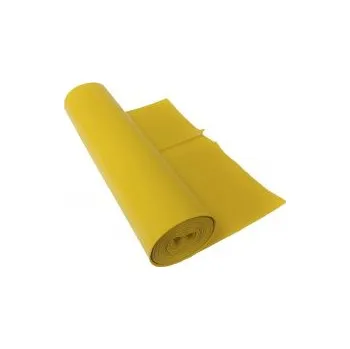 Pytle na odpadky Pytle LDPE 70x110cm 120l, T40 žlutý, 25ks/role