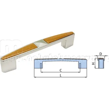 Nábytkové kování Nabytekmorava Úchytka plast, olše 1131