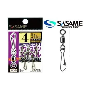 SASAME Obratlík s karabinou velikost: 3/0