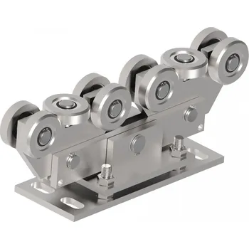 Dveřní kování UMAKOV Vozík, spodní vedení Zn, profile 80x80mm