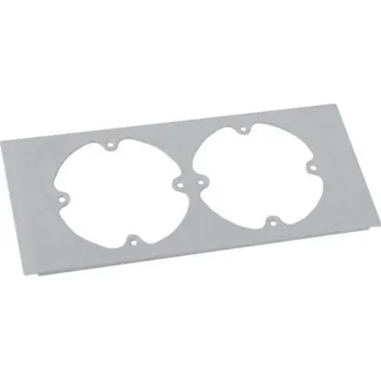 kabelová chránička Přístrojová podložka dvojnásobná KOPOS 8450-12 HB bílá