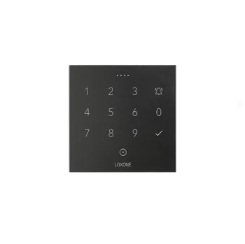 Centrální jednotka pro chytrou domácnost Loxone NFC Code Touch Nano antracit LOX100307
