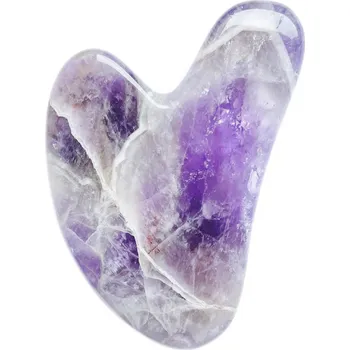 Masáž Gua Sha masážní kámen - ametyst