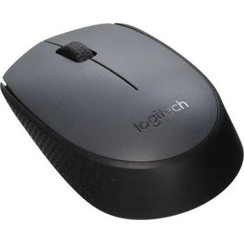 LOGITECH M170 - Optická bezdrátová myš, 1000dpi, šedá - 910-004642