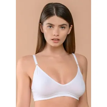 Podprsenka Dámská podprsenka Bellissima 141 Triangolo Bílá S/M
