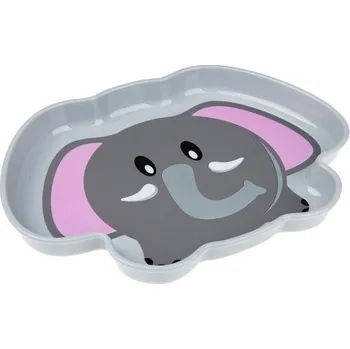 Talíř Akuku Plastový talířek - slon
