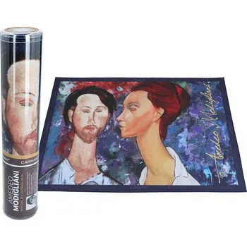 prostírání Carmani® Carmani - Prostírání A. Modigliani, Lunia Czechowska i Leopold Zborowski - 29,5*40 cm