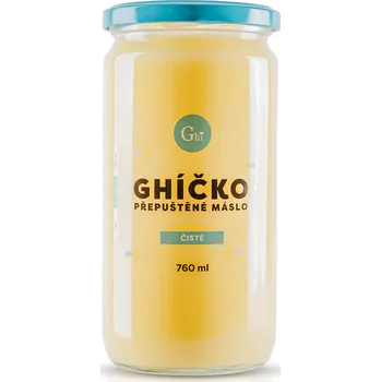 České Ghíčko Ghí natural 760 ml
