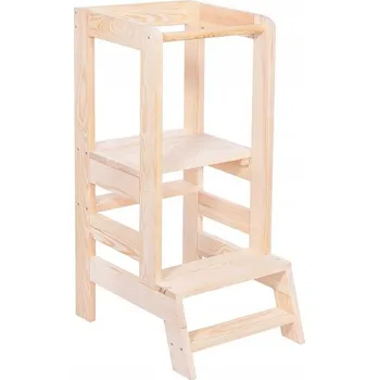 Stolička Springos Kitchen Helper Natural