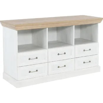 Televizní stolek RTV stolek, sosna nordická / dub divoký, ROYAL RS