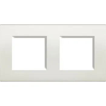 vypínač Bticino Living.Light rámeček 2+2M bílá LNA4802M2BI