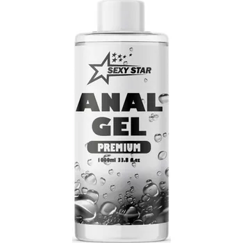Lubrikační gel SEXY STAR LUBRIKAČNÍ ANAL GEL PREMIUM 1000ML