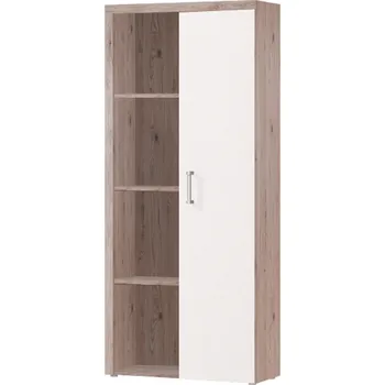 regál Policová skříň s regálem, san marino / cream, CHERIS 2