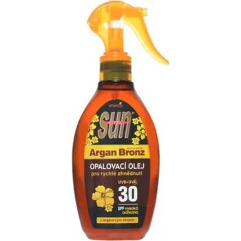 Přípravek na opalování Vivaco Sun Opalovací olej s arganovým olejem SPF30 200 ml
