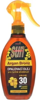 Přípravek na opalování Vivaco Sun Opalovací olej s arganovým olejem SPF30 200 ml
