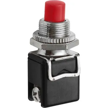vypínač Onpira Tlačítkový spínač 12A Barva: Červená