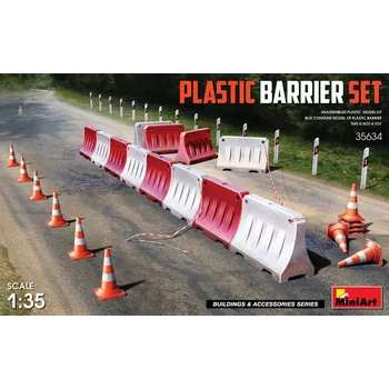 Plastikový model 1:35 Plastic Barrier Set