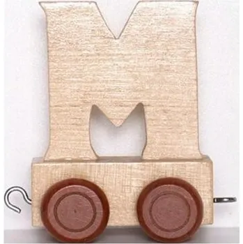 Vagónek M hnědá kolečka