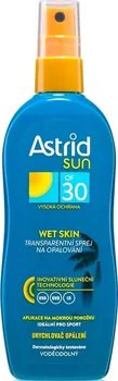 Přípravek na opalování Astrid Sun Wet Skin Transparentní sprej na opalování SPF30 150 ml