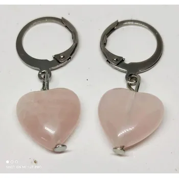 Náušnice Růženínové naušnice srdíčko