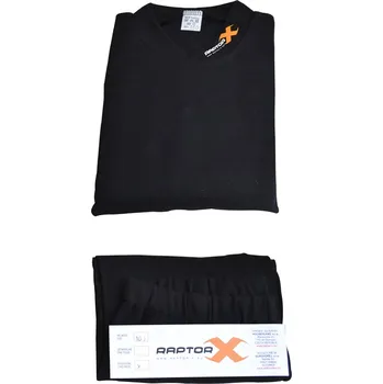 Dvoudílné hokejové ribano Raptor-X Barva: BK - Černá, Velikost: 120 cm