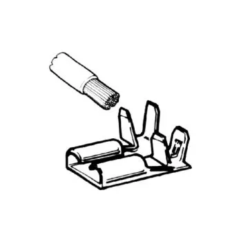 elektrický kabel objímka pro zásuvku 85012135 - 7,9 x 0,5 - 2,5