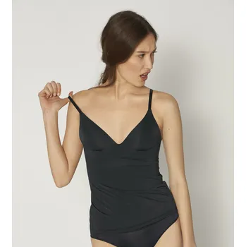 Podprsenková košilka WOW Comfort 2.0 Bra Shirt - Sloggi černá (0004) 00XS