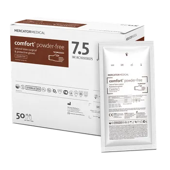 Zdravotnický materiál Chirurgické rukavice Comfort, sterilní, nepudrované, vel. 7,5, pár
