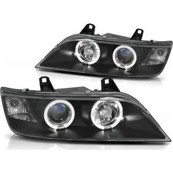 Přední světlomet Tuning Tec Přední světla BMW Z3 01.96-02 ANGEL EYES ČERNÉ