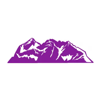 Samolepící dekorace Krajina hory 024 pravá (14 - fialová) SAMOLEPKA NA AUTO, NÁLEPKA, FÓLIE, POLEP, TUNING, VLASTNÍ TEXT, TISK, AUTOSAMOLEPKY.cz, POLEPY, OBRÁZEK, LOGO, 3D STICKERS