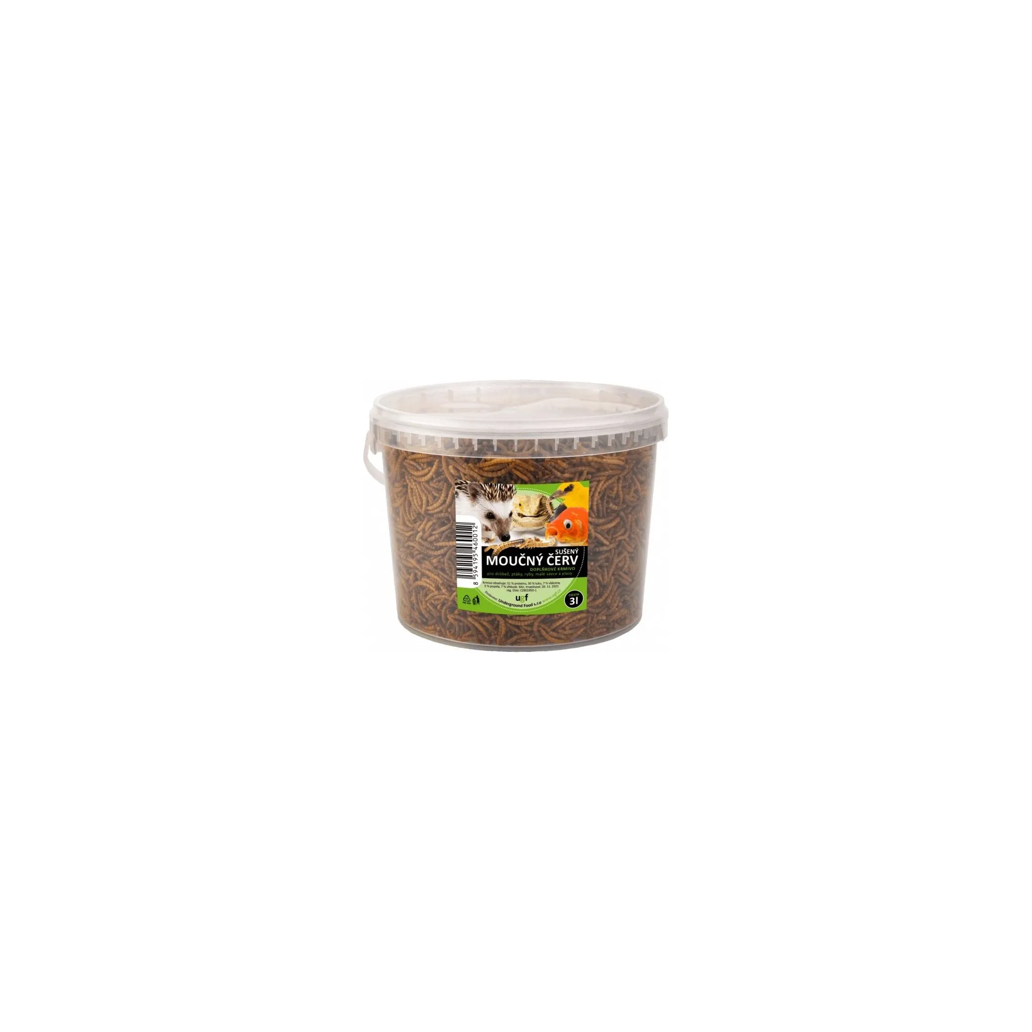 Fotografie 1 - Krmivo pro ptáka UGF Sušení mouční červi 460 g