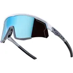 Brýle Force Sonic bílo-šedé, modrá zrc. skla