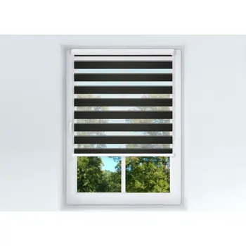 Roleta FEXI Zatemňovací Roleta Den a noc, Origin slim wenge, A 041 v MAXI kazetě, 150x30 cm