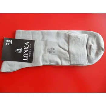 Pánské ponožky DORAZUN-pánské ponožky LONKA světle šedé 47-48 (31-32)