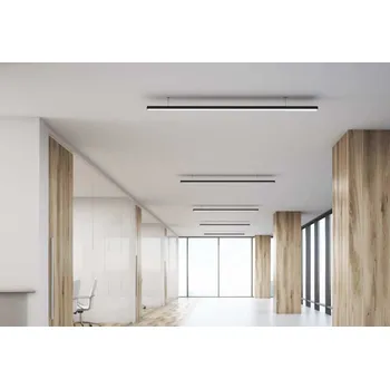 DANLUX LED profilové svítidlo přisazené/zavěšené/zapuštěné lineární 4m 13050lm Teplota světla: 4000K - denní bílá, Barva materiálu: Bílá, Typ montáže: Zavěšená