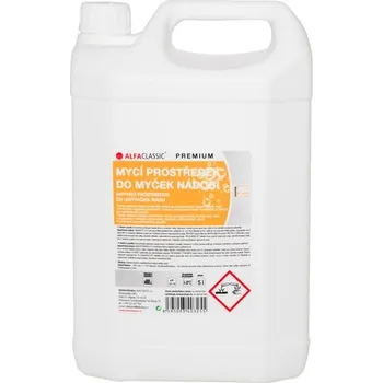 Příslušenství pro myčku AlfaClassic MYCÍ PROSTŘEDEK DO MYČEK NÁDOBÍ PREMIUM, 5 l