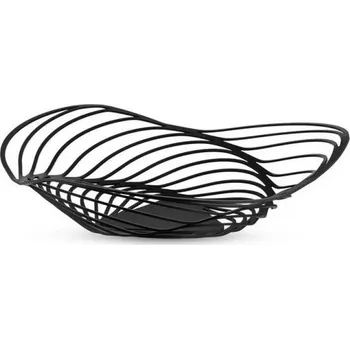 Podnos na ovoce Trinity B, černý, prům. 33 cm - Alessi