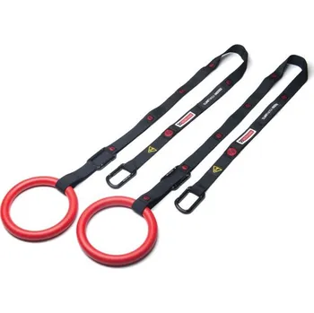 Escape Fitness Gymnastické kruhy ESCAPE (červené)