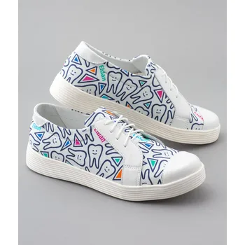 Dámská halenka Tenisky dámské ELDAN 116 s dentálním potiskem vz10 Velikost: 40