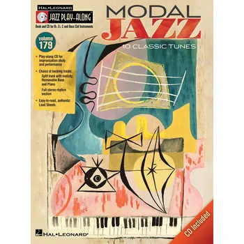 Jazz Play Along 179 - MODAL JAZZ (10 classic tunes)+ CD